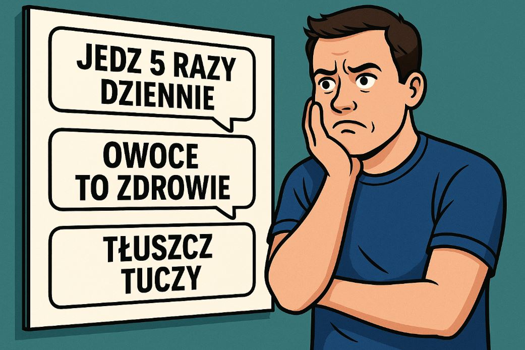 🔥 Jem mało, a tyję – czyli 10 dietetycznych „prawd”, które możesz sobie wsadzić…